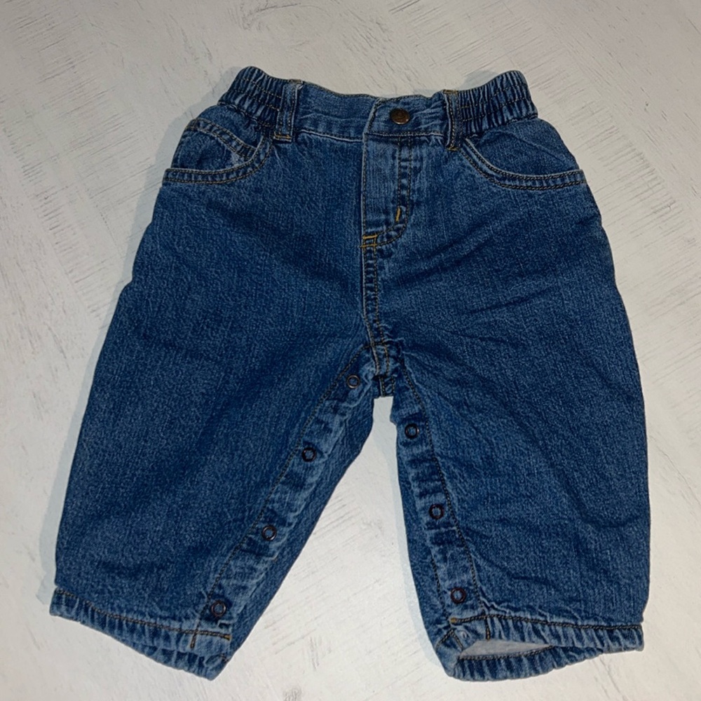 Baby Gap Blue Jeans Denim 6-12 months Stage 3 Classic Baby Boy Girl unisex